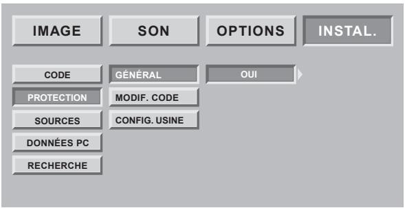 SAGEM AXIUM HD-D45H G4-T - Restriction d'accès par code - 2