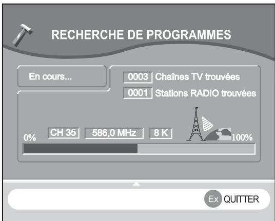 SAGEM AXIUM HD-D45H G4-T - Recherche de programmes - 1