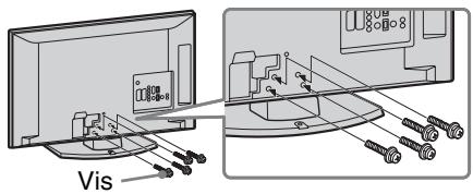 SONY KDL-32S5500 - : Mise en place dupied - 4