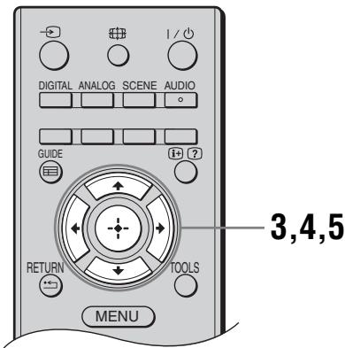 SONY KDL-32S5500 - 7: Selezione della lingua, della nazione/regione e del luogo - 2