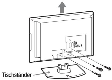 SONY KDL-32S5500 - Lösen des Tischstanders vom Fernsehgerät - 3