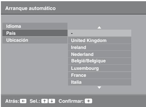 SONY KDL-32S5500 - 7: Señ Concepción del idioma, del País/region y de la ubicación - 2