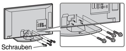 SONY KDL-32S5500 - 2: Anbringen des Ständers - 5