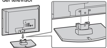 SONY KDL-32S5500 - 2: Fijación del pedestal - 3