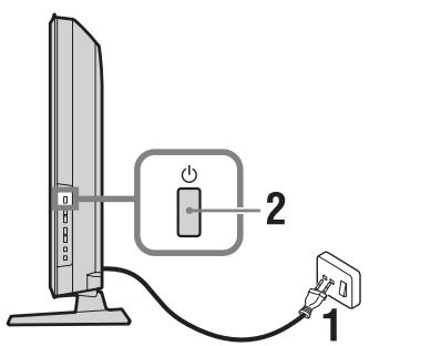 SONY KDL-32S5500 - 7: Selezione della lingua, della nazione/regione e del luogo - 1