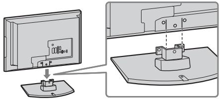 SONY KDL-32S5500 - : Mise en place dupied - 2