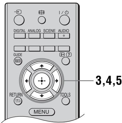 SONY KDL-32S5500 - 7: Auswahlen der Menüsprache, des Landes/der Region und des Betriebsortes - 2