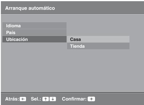 SONY KDL-32S5500 - 7: Señ Concepción del idioma, del País/region y de la ubicación - 3