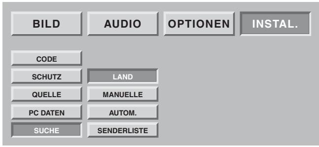 SAGEM HTD 501 - Wahl der Norm Ihres Landes - 1