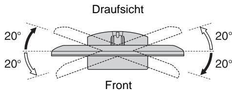SONY KDL-40EX600 - Einstellen des Bildbetrachtungswinkels - 1