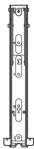 SONY KDL-40EX600 - Zeichnung/Tabelle der Schrauben- und Hakenpositionen - 2