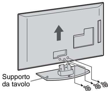 SONY KDL-40EX600 - Distacco del supporto da ravolo dal tevisore - 3