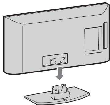 SONY KDL-40EX600 - : Fixation du pied - 1