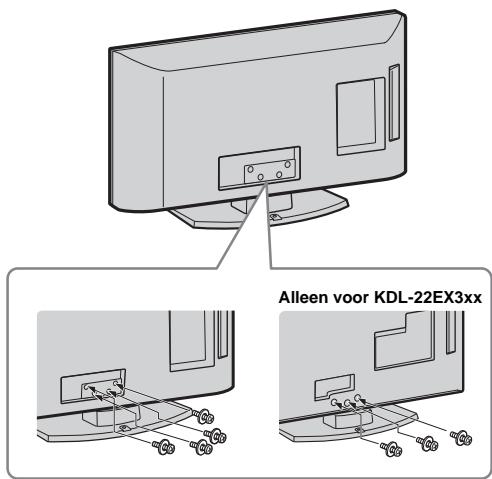 SONY KDL-40EX600 - 2: De standard bevestigen - 2