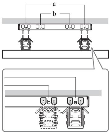 SONY KDL-40EX600 - Diagrama/tablea de ubicacion de los tornillos y ganchos - 4