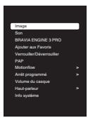 SONY KDL-55NX810 - Touche OPTIONS - 2