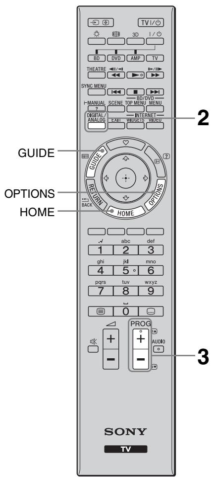 SONY KDL-55NX810 - Programma's bekijken - 1