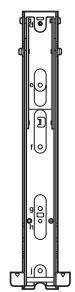 SONY KDL-55NX810 - Ubicación del tornillo - 2