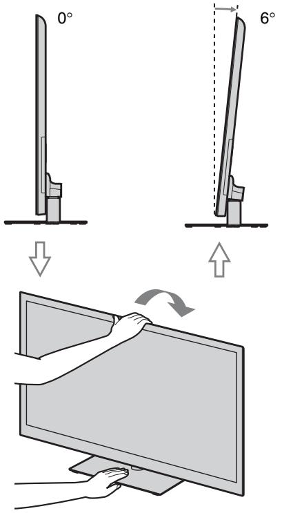 SONY KDL-55NX810 - Regolazione dell'angolo di visione del televisore - 8