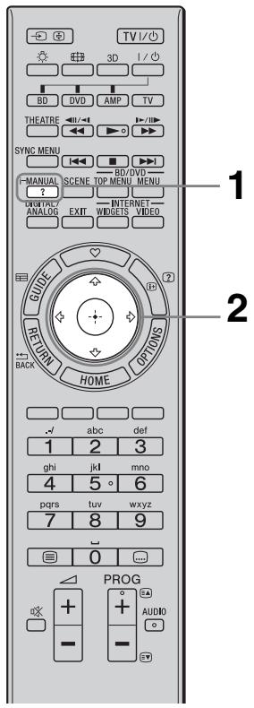 SONY KDL-55NX810 - So verwenden Sie i-Manual - 1