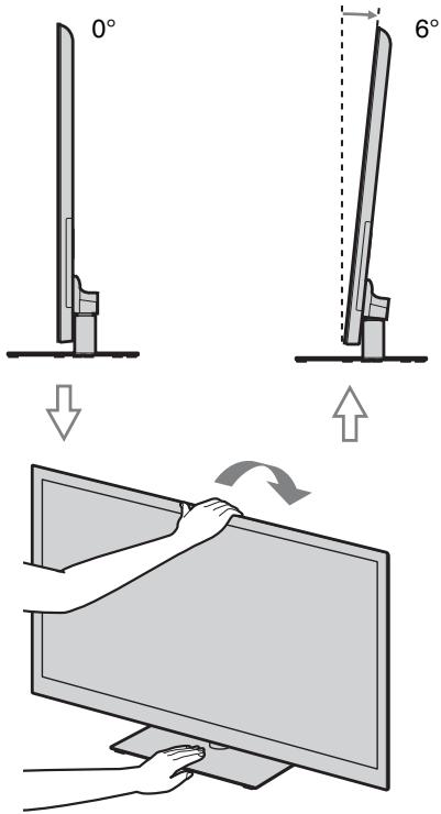 SONY KDL-55NX810 - Réglage de l'angle de visualisation du téléviseur - 6