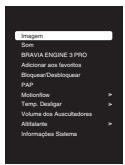 SONY KDL-55NX810 - Botão OPTIONS - 2