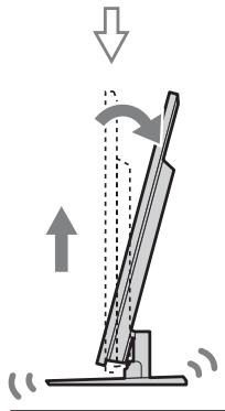 SONY KDL-55NX810 - Ajuste del ángulo de visualización del televisor - 6