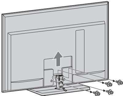 SONY KDL-55NX810 - Abnehmen des Tischständers vom Fernsehgerät - 2