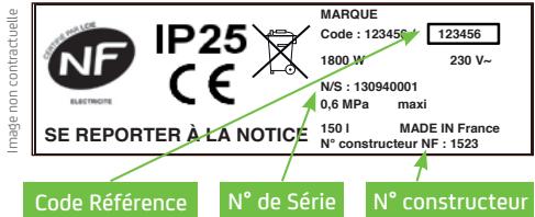 SAUTER LIQUINE - 2/SI VOTRE PROBLÈME PERSISTE, RELEVÉZ LES RÉFERENCES DU PRODUIT - 1