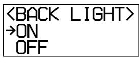 SONY RM-LJ302 - Turning the backlight on or off - 1