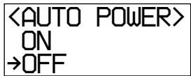 SONY RM-LJ302 - Using the auto power function - 1
