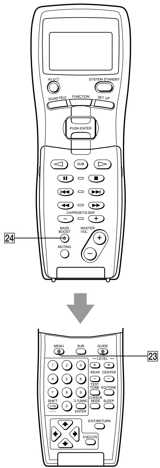 SONY RM-LJ302 - Numeric buttons (1 to 0) - 1
