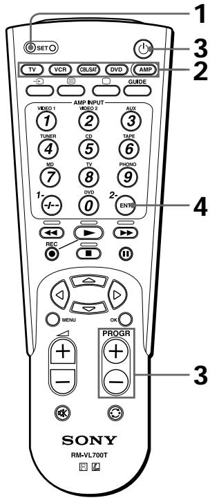 SONY RM-VL700T - Before starting the Search function - 1