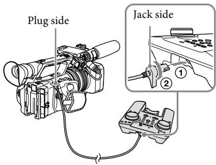 Plug side Jack side