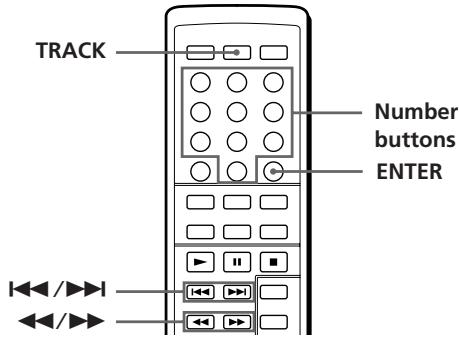 SONY CDP-CX153 - Locating a Specific Track or a Point in a Track - 2