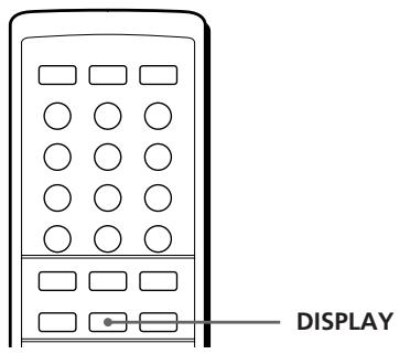 SONY CDP-CX153 - Utilisation de l'écran d'affichage - 2