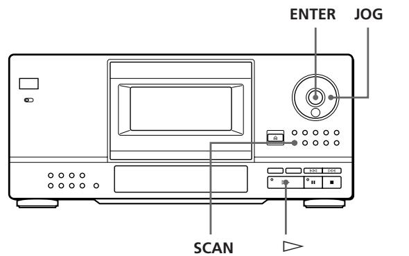 SONY CDP-CX153 - Søgning after en bestemt CD - 1