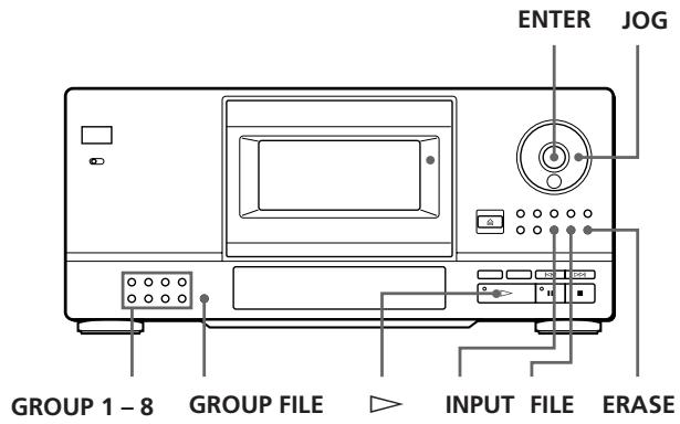 SONY CDP-CX153 - Regroupement des disques (fichier de groupe) - 1