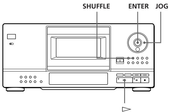SONY CDP-CX153 - Playing in a Random Order (Shuffle Play) - 1