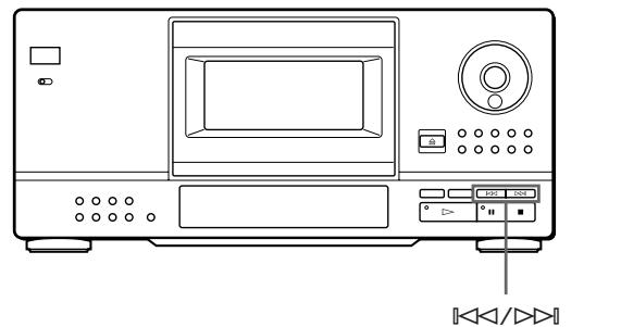 SONY CDP-CX153 - Annuller dit CD-valg - 1