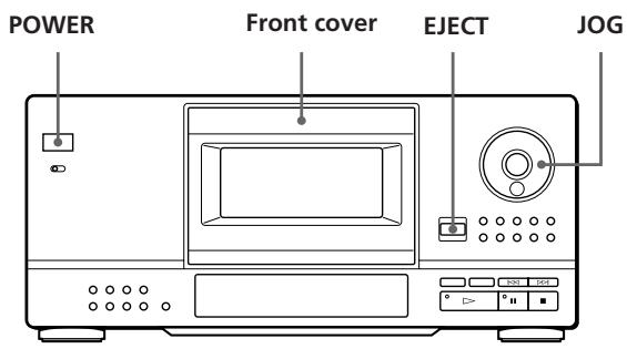 SONY CDP-CX153 - Inserting CDs - 1