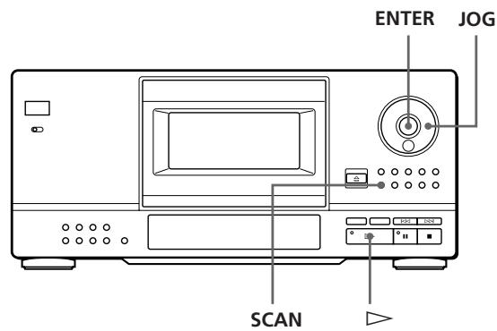 SONY CDP-CX153 - Localisation d'un disque déterminé - 1