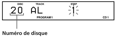 SONY CDP-CX153 - Création d'un programme à l'aide du lecteur - 2