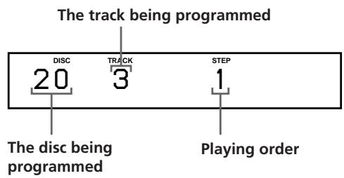 SONY CDP-CX153 - Creating Your Own Program (Program Play) - 4