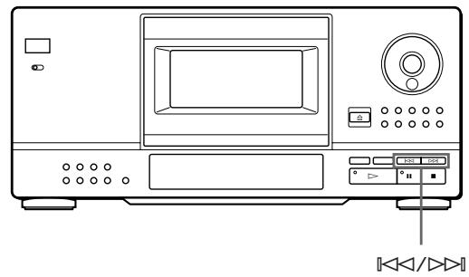 SONY CDP-CX153 - Locating a Specific Track or a Point in a Track - 1