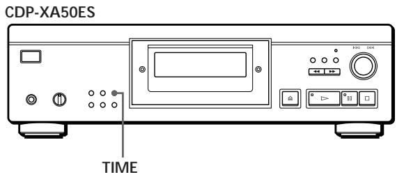 CDP-XA50ES TIME