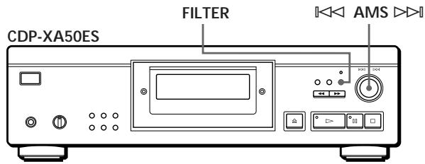 CDP-XA50ES FILTER AMS