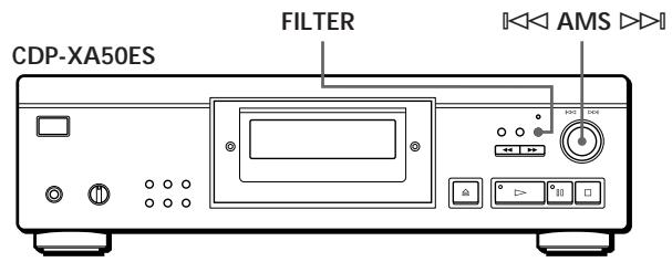 CDP-XA50ES FILTER AMS