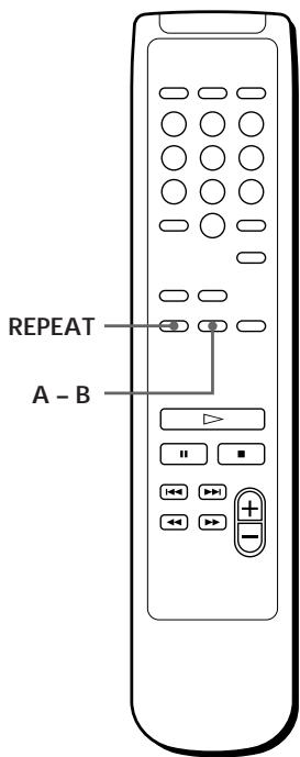 SONY CDP-XB920E - Reproduccion repetida de temas - 2
