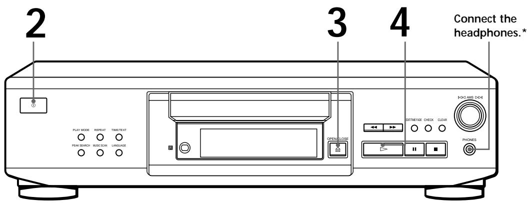 SONY CDP-XE330 - Playing a CD - 1